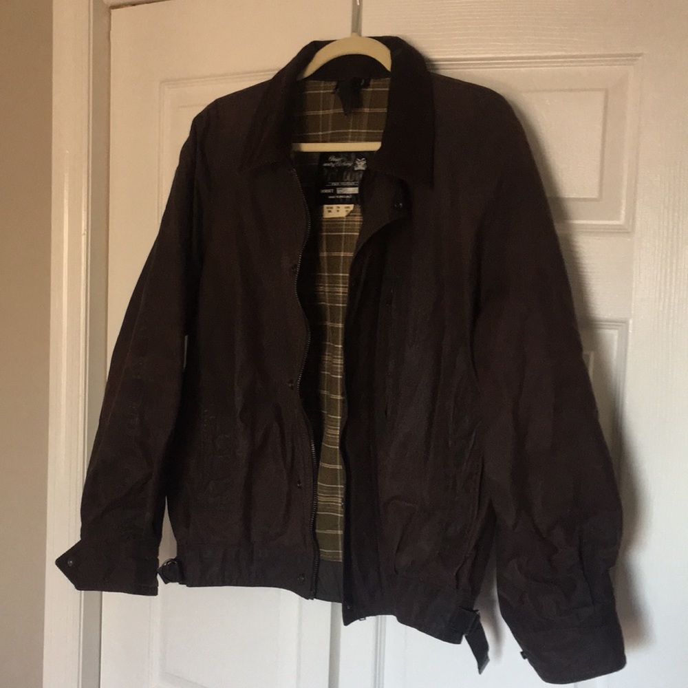 Belstaff Britton Waxed Cotton Bomber Jacket
